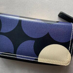 Orla Kiely Shadow Flower Big zip wallet  NWT